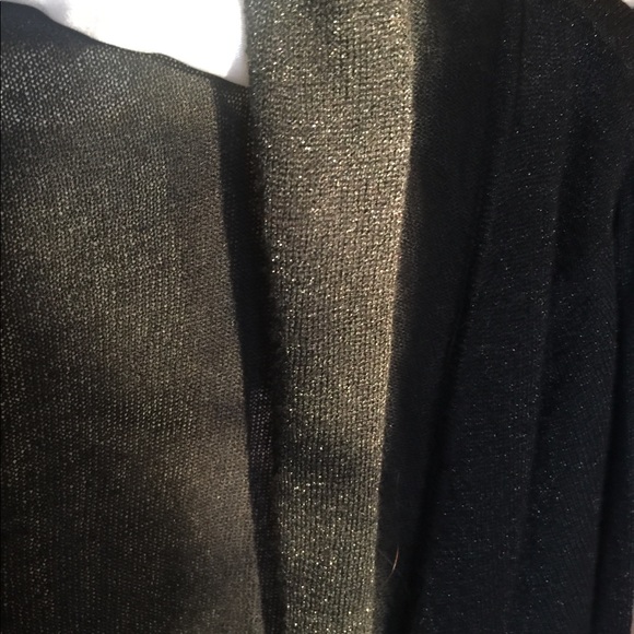 Black Knit Sweater with wrap belt - Picture 4 of 4